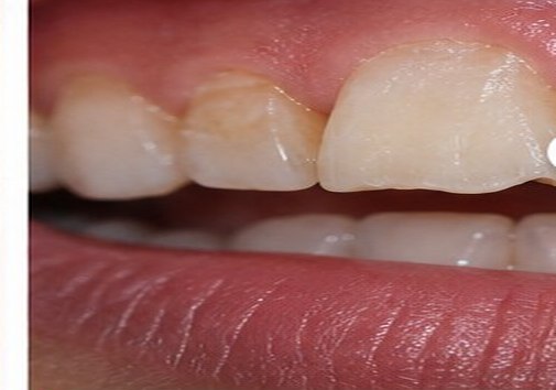 Illustrative before view for E-max Veneers